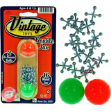 Ja-ru Vintage Metal Jacks Juego Set Retro Juguetes Jax Juego