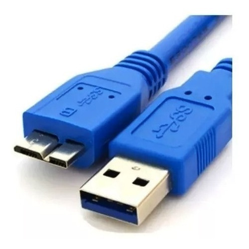 Cable Usb Para Disco Rigido Externo Microb 3.0 1,5 Metros 