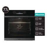 Horno Eléctrico Empotrable Hisense Bsa65226ab 77 L Color Negro