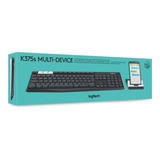 Teclado Logitech K375s Wireless Con Base 920-008166