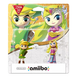 Amiibo The Legend Of Zelda Wind Waker Toon Link & Zelda Pack