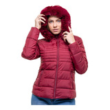 Jaqueta Feminina Puffer Plus Size Forrada Impermeável Frio