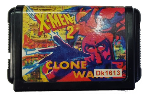 Cartucho X-men 2 Clone Wars | 16 Bits Retro -mg-