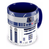 Caneca De Porcelana Star Wars R2d2 Premium