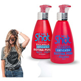 Kit Shampoo Anti Caida + Mascarilla Con Keratina Kolor Shot