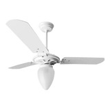 Ventilador De Teto Ventex Rico Branco Com 3 Pás De  Mdf, 1.1 m De Diâmetro 220 v