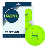 Pelotas De Pickleball Pckl Elite 40 | Torneo Y Competición