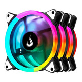 Kit Cooler 3 Fans Argb 5v Rise Mode Energy + Controladora