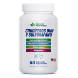 Crucíferos Dim Sulforafano Protección Celular Longevidad 60 Sabor Natural