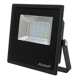 Refletor Led Avant 30w Slim Ip65 Branco Frio Alta Potência