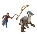 Dinossauro Parassaurolofus Figura Owen Jurassic World Mattel