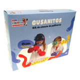 Combo X5 Juego Gusanitos De Colores Niños Ciencia Quimica