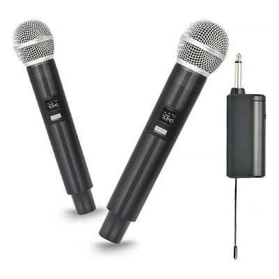 Microfono Gochanmi Sm58 Universal 2 Inalambrico Receptor Color Negro | Meses sin interés