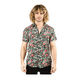 Camisa Hawaiana Floread Fibrana Verano 2021 Envios Hombre