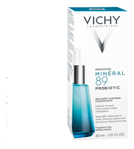Vichy Serum Minéral 89 Reparador Piel Estresada Probiotic 