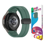 123smart 123magexap Pulseira De Silicone Magnética Premium Cor Verde Militar