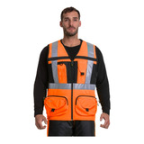 Chaleco Geologo Alaska Xpert Hombre Naranjo