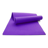 Tapete Yoga Mat Colchoneta Pilates Gimnasio (173 Cm X 61 Cm) Color Violeta