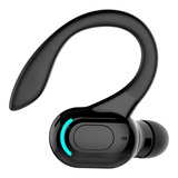 Fone De Ouvido Ear Hook Bluetooth 5.2 Controle De Volume Do