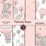 Colección Felante Rosa Scrapbooking X8 D'arteche Crafts