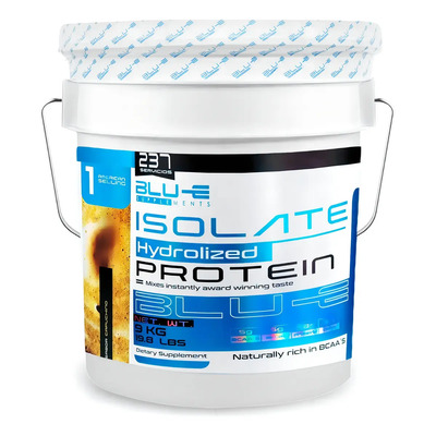 Proteína Whey Hidrolizada Isolate Blu-e 9kg Sabores 237 Serv Sabor Capuccino | Meses sin interés