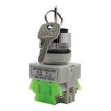 Interruptor Con Llave Bloqueo On Off  22mm