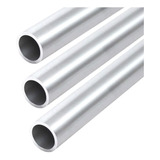 3 Tubo Inox Polido 5/8'' (15,87 Mm) Parede 1,2mm Barra 100cm