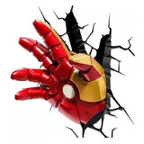 Planos Para Lámpara Mano Iron Man Decoración  Disney Marvel