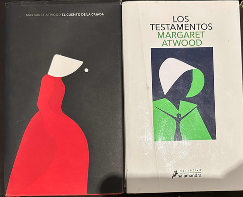 Libro El Cuento De La Criada De Margaret Atwood Dos Libros