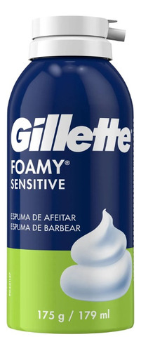 Gillette Foamy Sensitive Espuma De Afeitar 