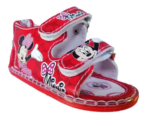 Sandalias No Tuerce Para Bebe Niña Minnie