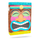 Piñata Tropical Tiki Para Fiesta Luau Y Hawaiana (16.7 X