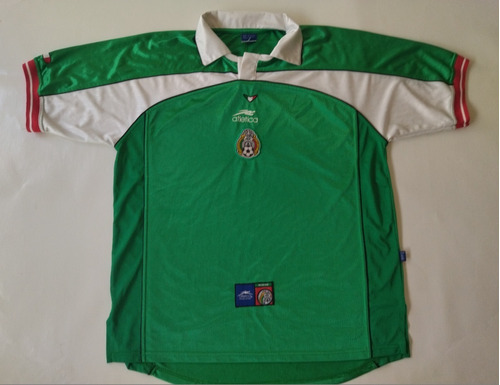 Jersey Selección  Mexicana 2000-2001.  