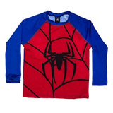 Camiseta Con Filtro Uv 50 Spiderman