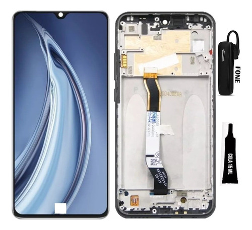 Display Tela Frontal Touch P/ Xiaomi Note 8 C/ Aro Premium 