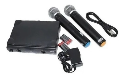 Microfone Sem Fio Wireless Duplo Uhf Jwl U 585 Profissional