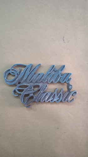 Emblema Chevrolet Malibu Classic 83-84 Foto 3