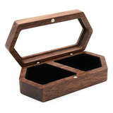 Caja De Anillos De Diamantes Portátil Con Tapa Caja De