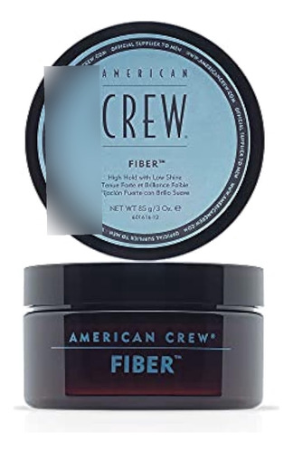 American Crew Fiber, 3 Oz, Fijación Fuerte Y Flexible Con Po