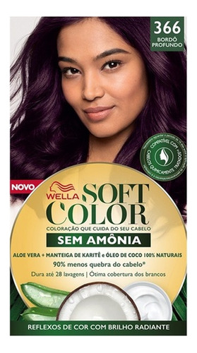 Tint. Wella Soft Color 366 Bordeaux Profundo