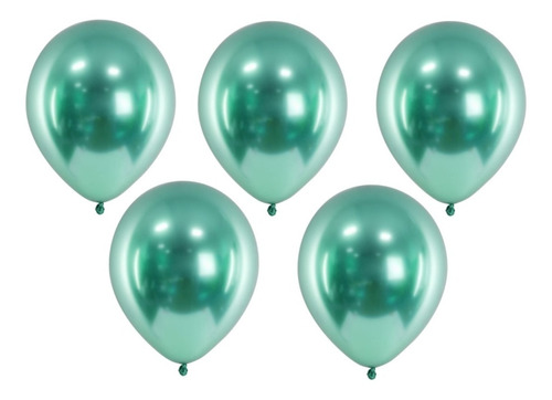 Globos Látex Crome X 5 Unidades