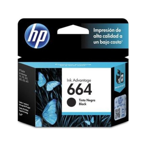 Cartucho Hp 664 Negro