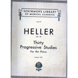 Heller Op. 46 30 Estudios Progresivos Partitura Para Piano