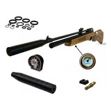 Rifle Aire Comprimido Fox Pcp Pr900w Cargador 7 Tiros 