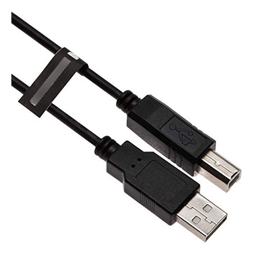 Cable De Impresora Usb 2.0 A A B M/m | 3m / Negro |univer...