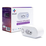 Tomada Ekaza Inteligente 16a Wifi App Alexa Google Home Tuya