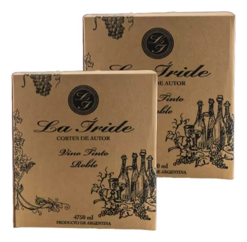 Vino La Iride Corte De Autor Bag In Box 2x 4750ml