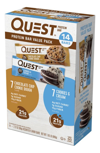 Quest Protein Bar Variety Pack 14 Pz