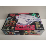 Super Nintendo Baby Snes Modelo Av Na Caixa