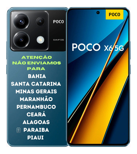 Xiaomi Pocophone Poco X6 5g Dual Sim 512 Gb Azul 12 Gb Ram